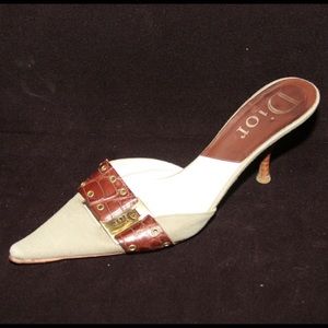 Dior Canvas Pump/Sandle